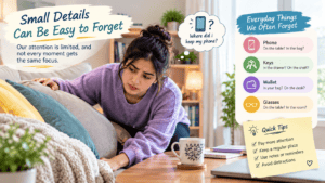 Why we forget where we put everyday items