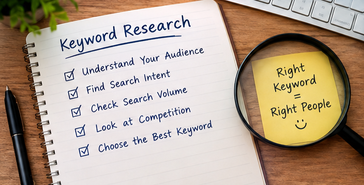 How to choose the right keywords for SEO beginner guide